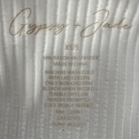 Women's FairyCore‎ Long Sleeve 2000 Ribbed Y2K Coquette Blouse Top XS/S - Picture 6 of 7